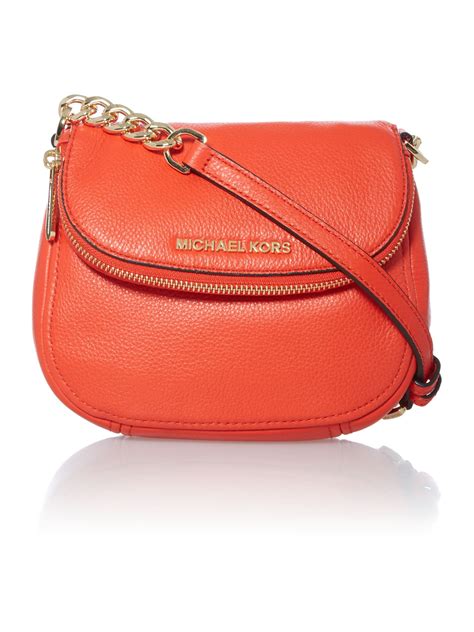 brown and orange michael kors bag|Michael Kors orange crossbody bag.